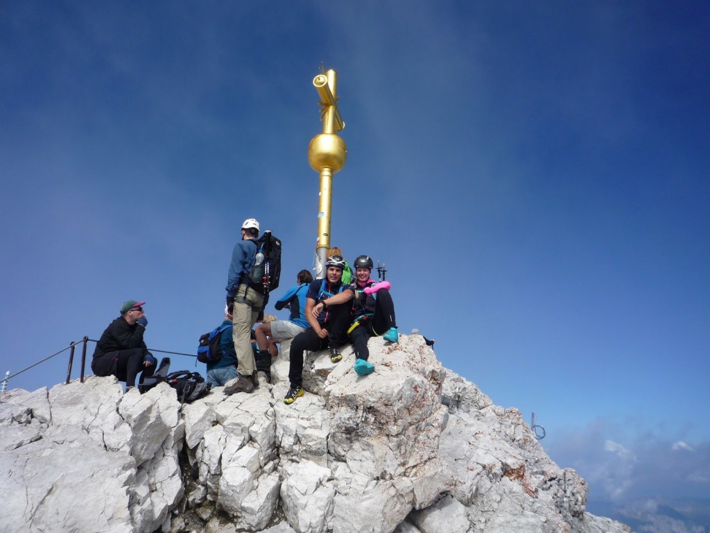 Gipfel der Zugspitze