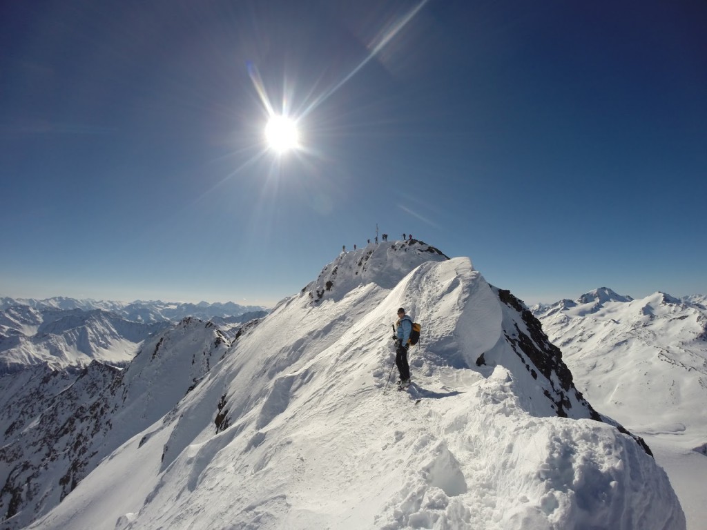 Fineilspitze im Hintergrund