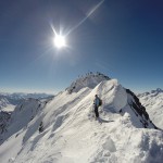 Fineilspitze im Hintergrund