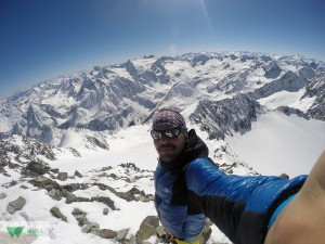 Grat der Ruderhofspitze