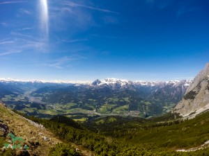Ausblick von der Werfener Hütte
