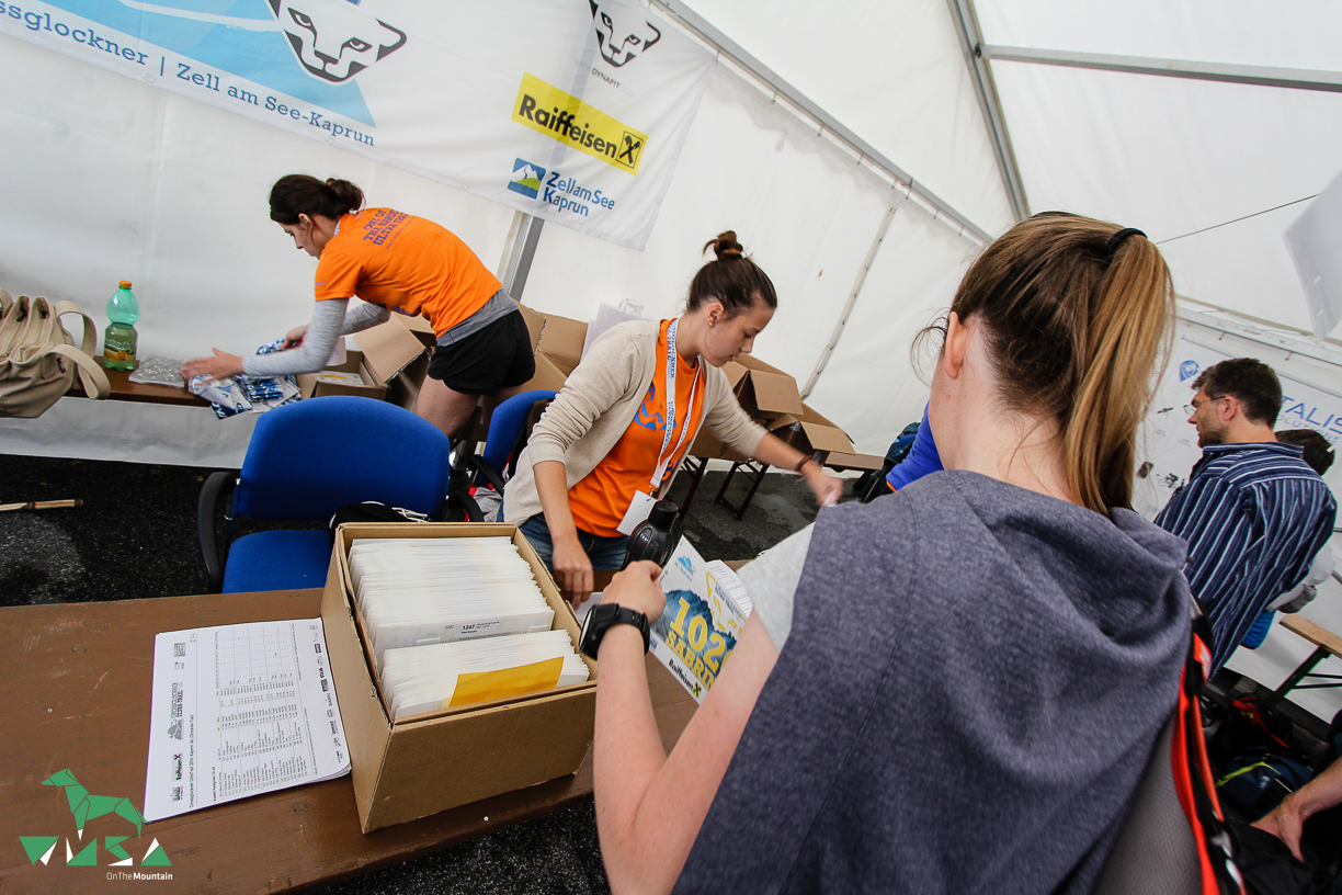 Startnummer beim Großglockner Ultratrail abholen