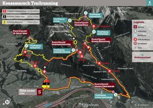 Übersicht Strecken Koasamarsch