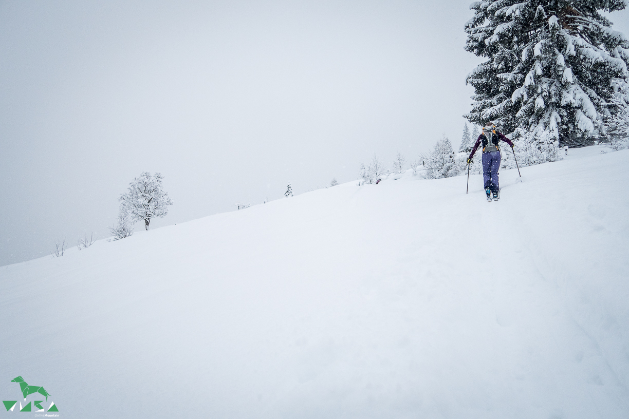 Sabrina und viel Schnee