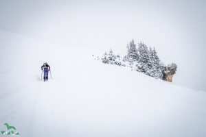 Etwas steiler auf dem Weg zum Penkkopf