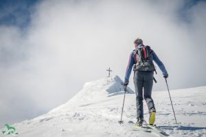 Der Frauenkogel in Sichweite