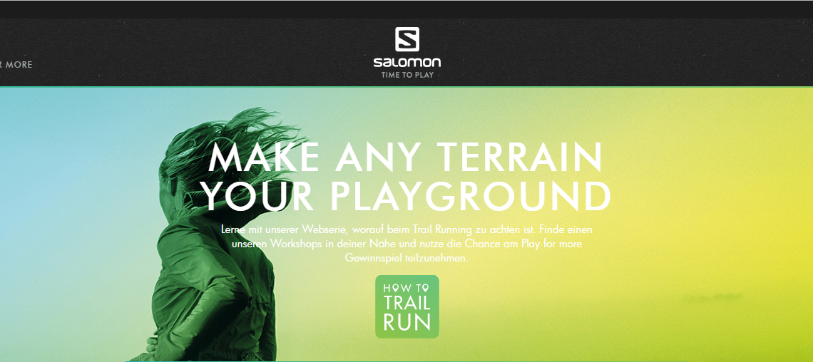 How to Trail Run – Salomon Workshops und Sportstracker App