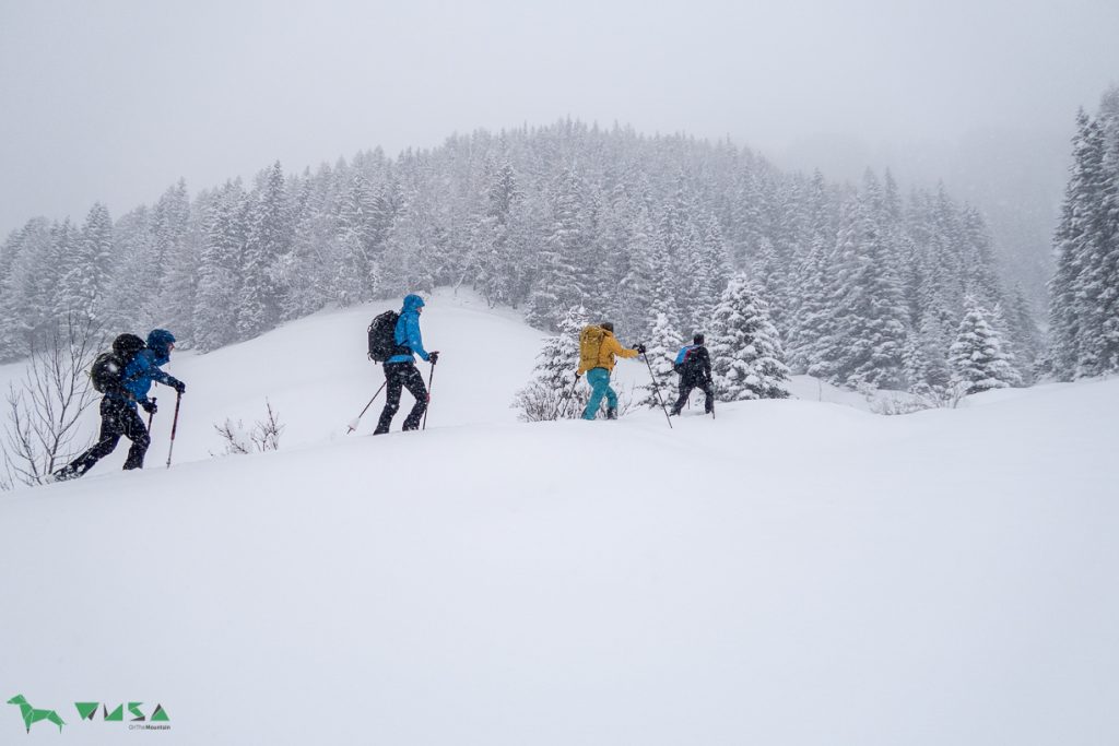 Das Tauferer Ahrntal im Winterkleid.