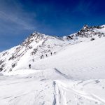 Unterhalb der Wagnerschneidspitze.
