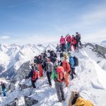 Platzmangel auf der Wagnerschneidspitze