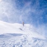 Sturm am Ostgrat vom Schüttalkopf.