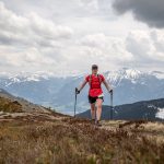 Regenwolken beim Schwarzachtrail Salzburgerland