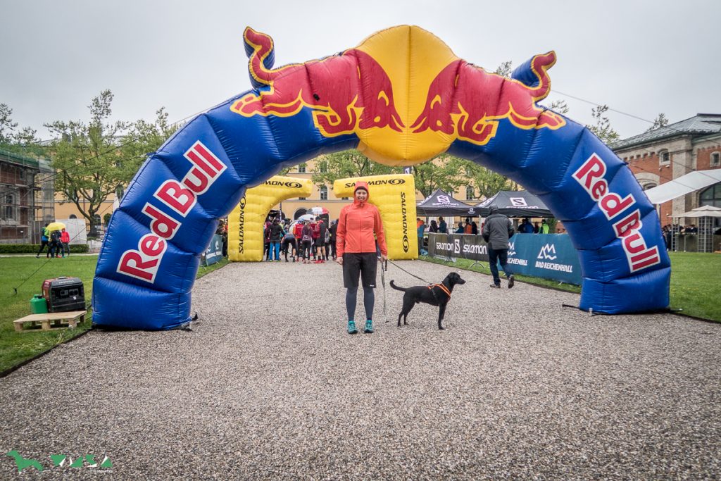 Start beim Wings for Life App Run in Bad Reichenhall