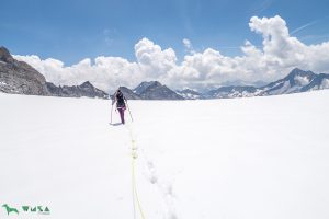 Und runter geht es zur Plauenerhütte.